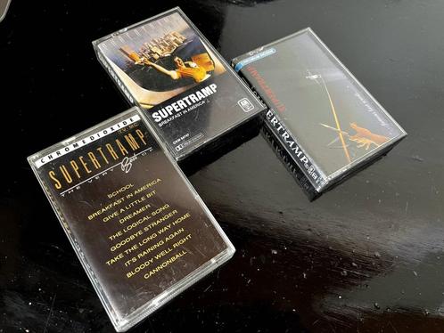 Cassettes Supertramp, Cd's en Dvd's, Cassettebandjes, Zo goed als nieuw, Origineel, Pop, 2 t/m 25 bandjes, Ophalen of Verzenden