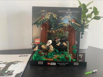 LEGO Star Wars - Endor Speeder Chase Diorama 75353 beschikbaar voor biedingen