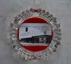 Oude asbak 'Huis Fleurinck' 9430 Nieuwerkerken, Ophalen of Verzenden, Zo goed als nieuw, Asbak