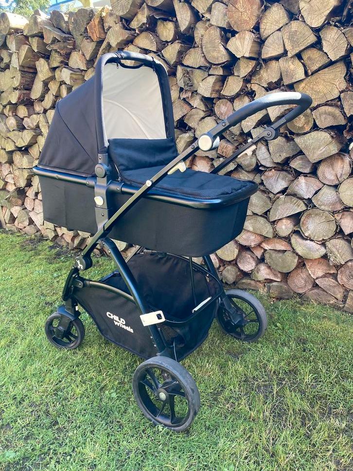 Kinderwagen Child Wheels – compleet pakket, Enfants & Bébés, Poussettes & Combinaisons, Utilisé, Poussette, Autres marques, Avec nacelle