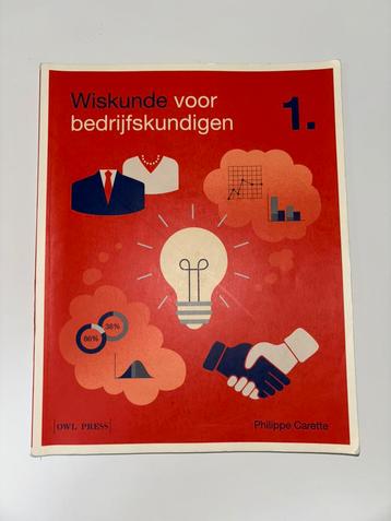 Wiskunde voor bedrijfskundigen 1 beschikbaar voor biedingen