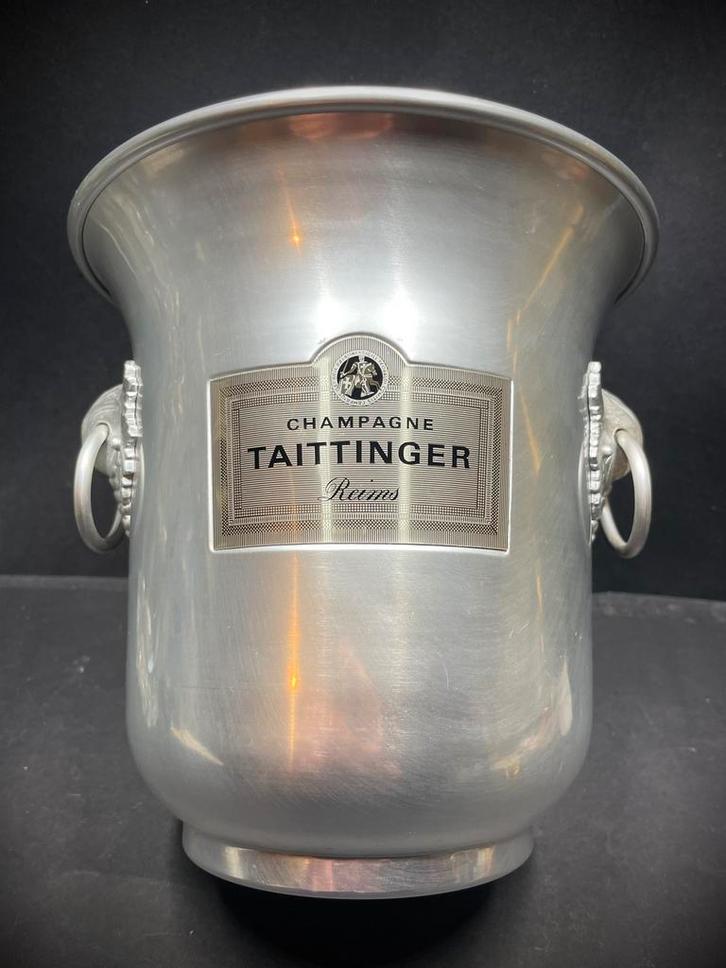 Seau à champagne Taittinger — Argit France — Aluminium, Antiquités & Art, Curiosités & Brocante, Enlèvement