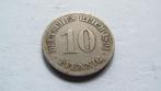 10 pfennig 1891 E, Postzegels en Munten, Munten | Europa | Niet-Euromunten, Ophalen