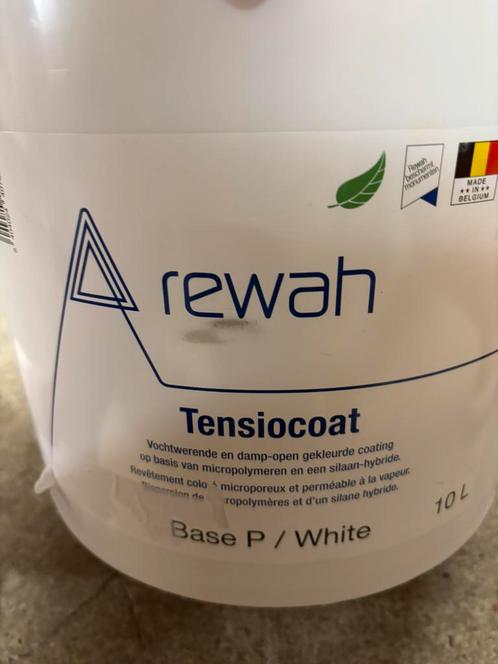 Rewah tensiocoat lichtgrijs, kaleilook 10liter, Hobby en Vrije tijd, Schilderen, Nieuw, Acrylverf, Ophalen