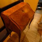 Antieke secretaire, rozenhout en wortelhout, Antiek en Kunst, Ophalen