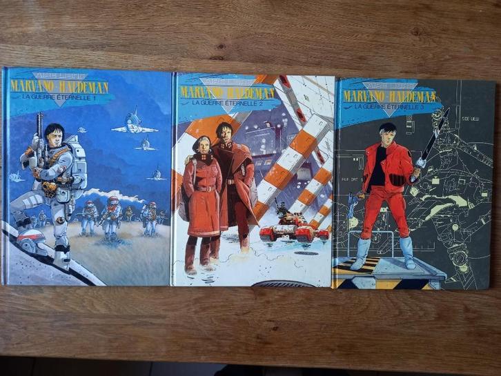 la guerre éternelle tomes 1 à 3 (complet-1ère édition), Boeken, Stripverhalen, Gelezen, Ophalen of Verzenden