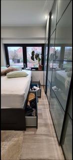 Tweepersoonsbed + 2 matrassen/boxspring, Huis en Inrichting, Slaapkamer | Complete slaapkamers, Ophalen of Verzenden, Zo goed als nieuw