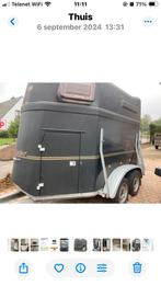 Paardenaanhangwagen, Ophalen, Polyester, 2-paards trailer
