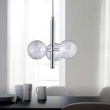 Mooie moderne lamp met wire van WOFI(nieuw), Huis en Inrichting, Lampen | Hanglampen, Nieuw, Glas, Metaal, Ophalen of Verzenden