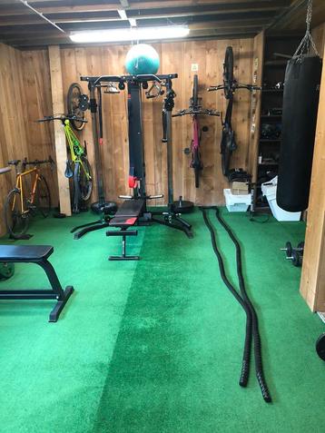 Home gym (samen of appart te koop) beschikbaar voor biedingen