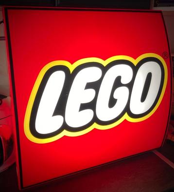 LEGO Groot dubbelzijdig lichtbord  beschikbaar voor biedingen