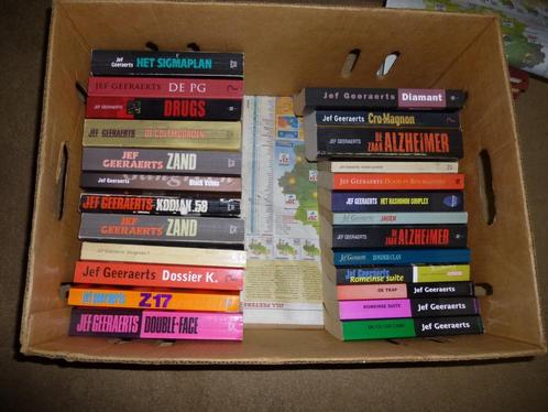 Boeken van vele verschillende schrijvers., Boeken, Thrillers, Gelezen, België, Ophalen of Verzenden