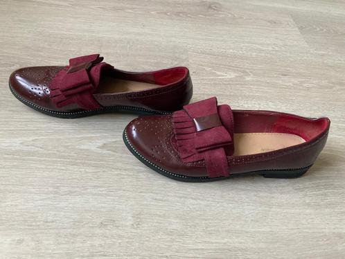 Wijnrode schoenen, Kleding | Dames, Schoenen, Zo goed als nieuw, Ophalen of Verzenden