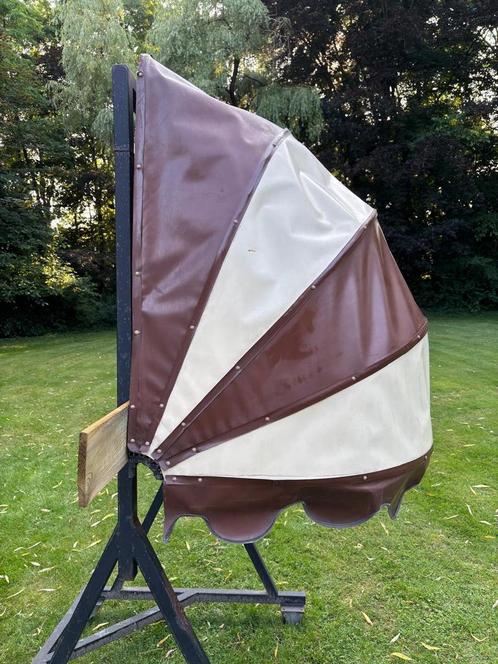 Retro Markies - Zonnescherm, Tuin en Terras, Zonneschermen, Gebruikt, Markies, Minder dan 150 cm, Minder dan 250 cm, Ophalen