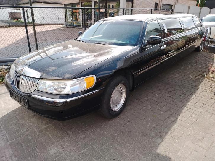 Lincoln Continental Town Car limousine te koop in onderdelen, Auto-onderdelen, Carrosserie, Bumper, Lincoln, Voor, Gebruikt, Ophalen of Verzenden