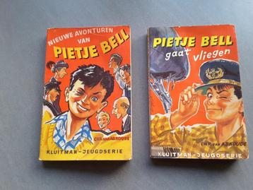 2 boekjes uit de reeks Pietje Bell. KLUITMAN jeugdserie