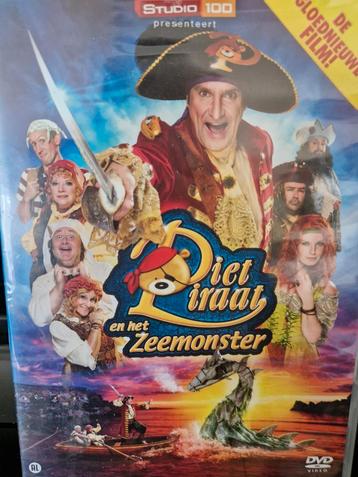 DVD Piet Piraat en het zeemonster, Cd's en Dvd's, Ophalen of Verzenden, Zo goed als nieuw
