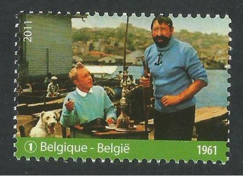 Postzegel Kuifje en het Geheim van het Gulden Vlies (Hergé), Postzegels en Munten, Postzegels | Europa | België, Frankeerzegel