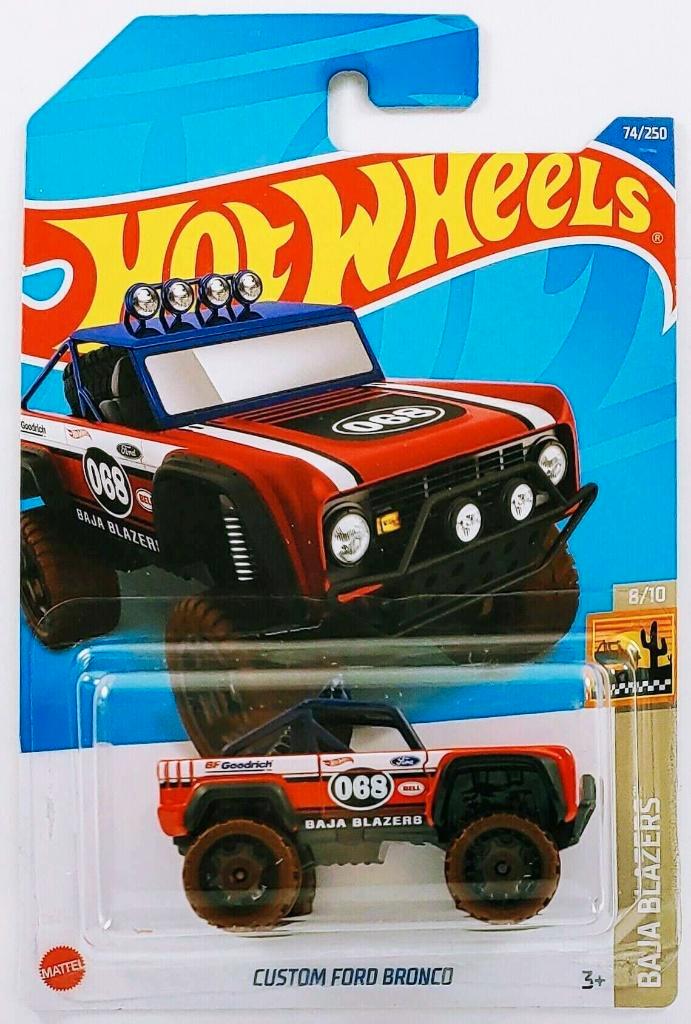 Hot Wheels - Baja Blazers - Custom Ford Bronco - 1:64, Hobby & Loisirs créatifs, Voitures miniatures | Échelles Autre, Neuf, Voiture