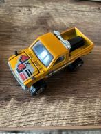 Majorette Toyota 4x4 Hilux Goudgeel Topstaat, Ophalen of Verzenden