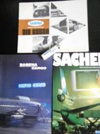 3 brochures sur le fret Sabena + 1 briquet, Collections, Aviation, Comme neuf, Autres types, Enlèvement ou Envoi