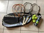 4 Tennisraketten, Sport en Fitness, Tennis, Overige merken, Racket, Gebruikt, Ophalen