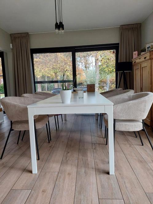 Eettafel 180-240cm - 90cm, Maison & Meubles, Tables | Tables à manger, Comme neuf, Enlèvement ou Envoi