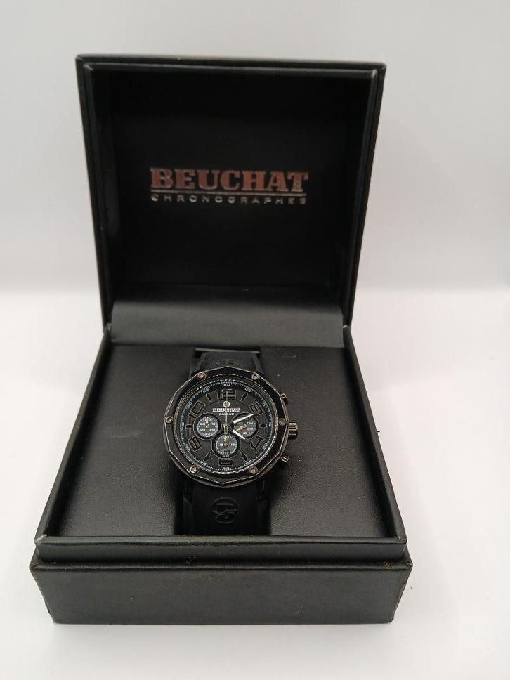 BEUCHAT Cadème Chronographs-horloge - 100 meter bestendig, Handtassen en Accessoires, Horloges | Heren, Nieuw, Polshorloge, Overige merken