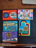 Equatoriaal guinea 5 blokjes thema Olympische spelen 72, Postzegels en Munten, Postzegels | Afrika, Ophalen of Verzenden, Guinee