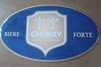 Chimay metalen bord, Verzamelen, Ophalen of Verzenden, Nieuw, Reclamebord, Plaat of Schild, Duvel