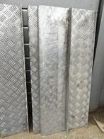 5 marches en aluminium plissé en damier 90x19 cm, Comme neuf, Enlèvement, Escalier, Moins de 2 mètres