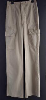 Nieuwe beige canvasbroek. Cargobeker., Kleding | Dames, Spijkerbroeken en Jeans, Ophalen of Verzenden, Nieuw