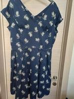 Yessica kleedje d.blauw/varens Mt 48, Kleding | Dames, Jurken, Blauw, Maat 46/48 (XL) of groter, Ophalen of Verzenden, Zo goed als nieuw