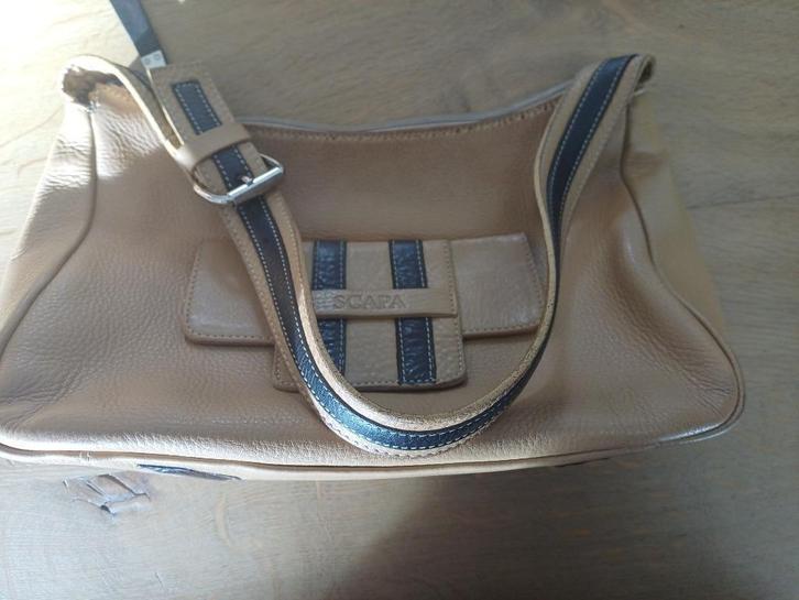 Designer - Scapa accessoires - schoudertas, Handtassen en Accessoires, Tassen | Schoudertassen, Zo goed als nieuw, Overige merken
