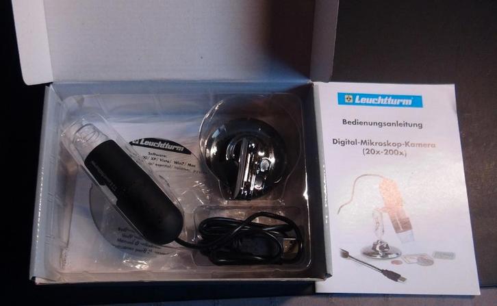 Digitale microscoop camera LEUCHTTURM Ref 313154 (90), Audio, Tv en Foto, Optische apparatuur | Microscopen, Nieuw, Ophalen of Verzenden