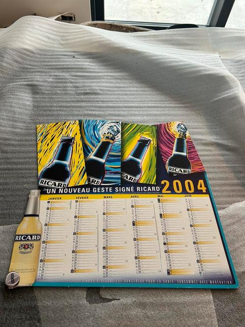 Ricard kalender 2004. Nieuwstaat., Verzamelen, Merken en Reclamevoorwerpen