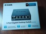 D-Link DGS-105, Computers en Software, Netwerk switches, Ophalen of Verzenden, Zo goed als nieuw