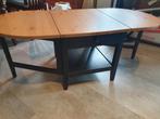Salontafel in de woonkamer met uitschuifbare kleppen, Huis en Inrichting, Tafels | Salontafels, Ophalen, Gebruikt, 100 tot 150 cm