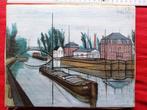 Bernard Buffet - Canal de Saint-Quentin 1968, Ophalen of Verzenden