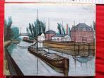 Bernard Buffet - Canal de Saint-Quentin 1968, Antiquités & Art, Art | Lithographies & Sérigraphies, Enlèvement ou Envoi