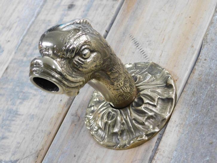 Wand waterfontein messing, mooi!!, Tuin en Terras, Waterpartijen en Fonteinen, Waterornament, Overige materialen, Ophalen of Verzenden