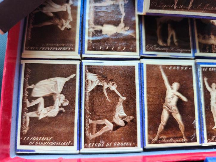 Lucifersdoosjes met afbeeldingen van dansers Bolshoitheater, Verzamelen, Rookartikelen, Aanstekers en Luciferdoosjes, Luciferdoosjes of -merken