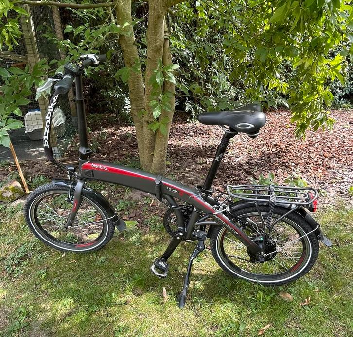 Bizzobike electrische vouwfiets 20 inch, Fietsen en Brommers, Elektrische fietsen, Gebruikt, 47 tot 51 cm, 50 km per accu of meer