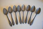 8 vieilles cuillères en étain, Enlèvement ou Envoi