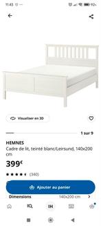 Hemnes bedframe 140x200, Ophalen, Zo goed als nieuw