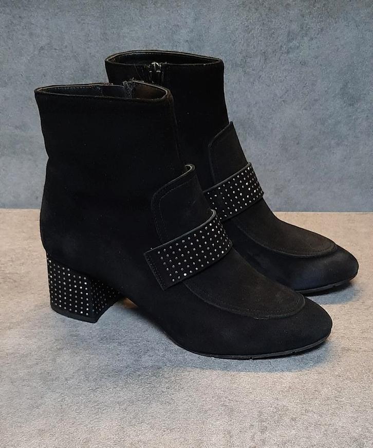 Christian Daniel/enkellaarsjes/maat 37, Kleding | Dames, Schoenen, Gedragen, Zwart, Ophalen of Verzenden