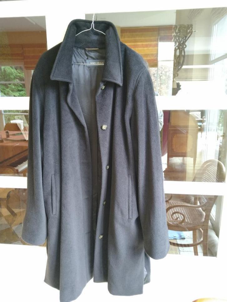 Manteau Marina RINALDI noir 100% Laine NEUF T.50, Kleding | Dames, Jassen | Winter, Nieuw, Maat 46/48 (XL) of groter, Zwart, Ophalen of Verzenden