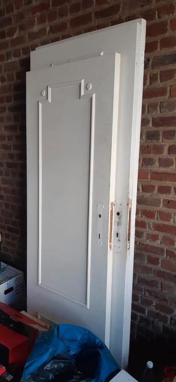 porte en bois, Enlèvement, Utilisé