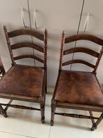 3 houten stoelen in zeer goede staat, Antiek en Kunst, Ophalen