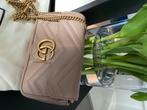 GUCCI MARMONT mini, Handtassen en Accessoires, Ophalen, Zo goed als nieuw, Roze, Schoudertasje